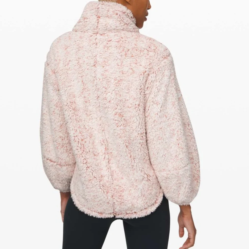 Lululemon Warm Restore Sherpa Pullover Fleece Sweatshirt - Picture 4 of 8